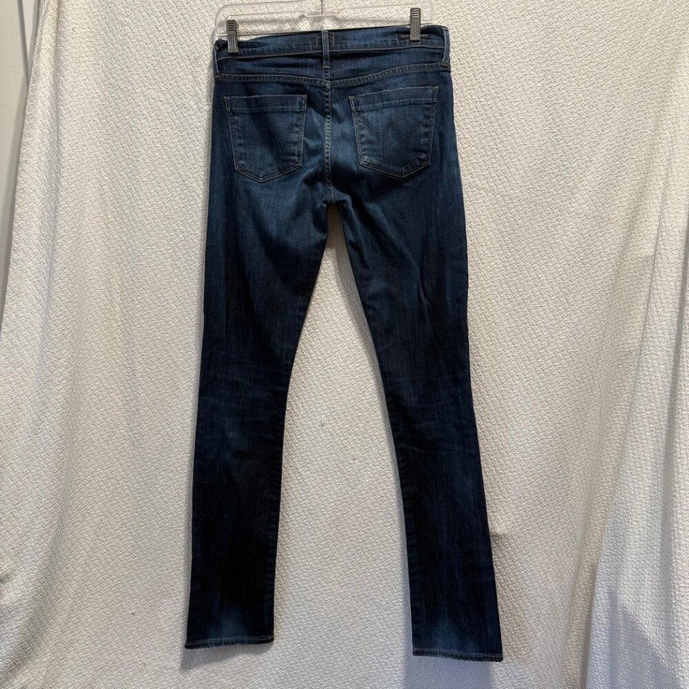 Citizens of Humanity Ava Low Rise Straight Leg Jeans Dark Wash 28 EUC - Picture 11 of 11